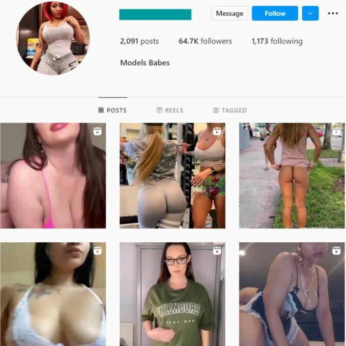 60K Babes Models Instagram Account for sale