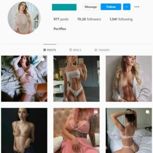 70K Babes Models Instagram Account for sale