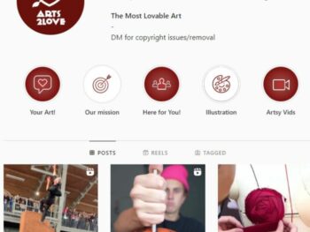 735k Art & Craft Instagram Account for sale