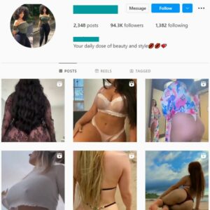 90K Babes Models Instagram Account for sale