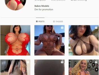 90K Babes Models Instagram Account for sale