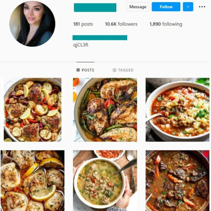 10K Healthy Keto Diet Instagram Account for sale