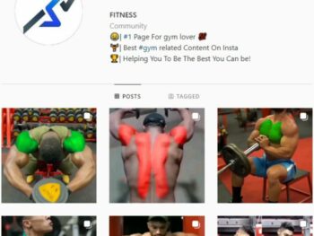 11K Bodybuilding Gym Instagram Account for sale