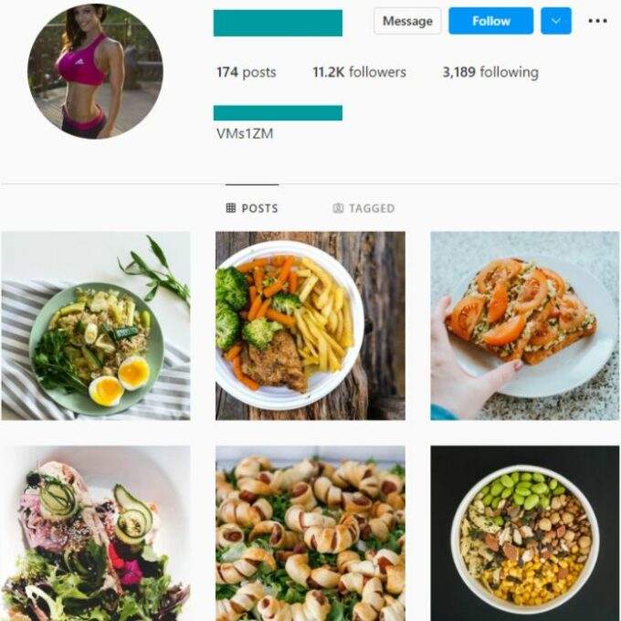 11K Healthy Keto Diet Instagram Account for sale