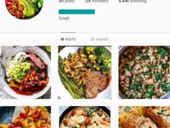 13K Food Keto Diet Instagram Account for sale