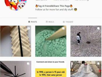 40K DIY Crafts Instagram Account for sale
