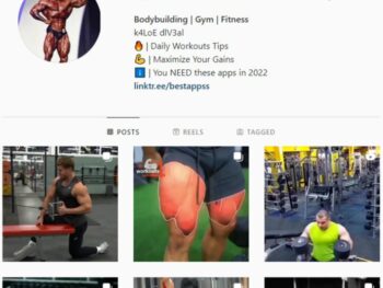 50K Male Fitness Gym Instagram Account for sale