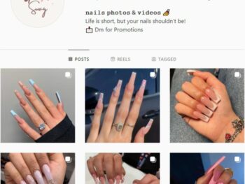 52K Nails Makeup Instagram Account for sale