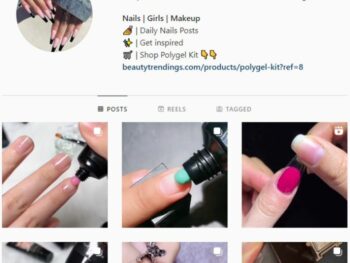 5K Beauty Nails Instagram Account for sale