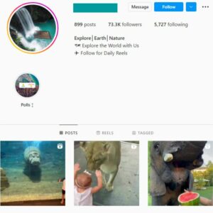 71k Travel Destinations Instagram Account for sale