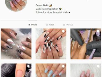 8K Beauty Nails Instagram Account for sale