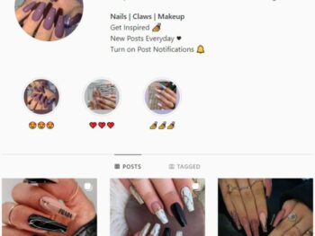 8K Beauty Nails Instagram Account for sale
