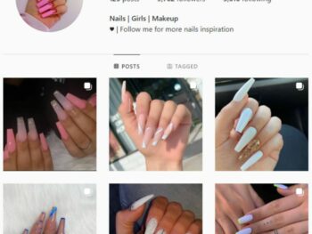 9K Beauty Nails Instagram Account for sale
