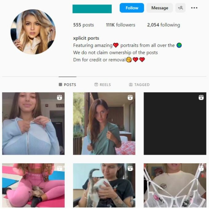 110K Babes Models Instagram Account for sale