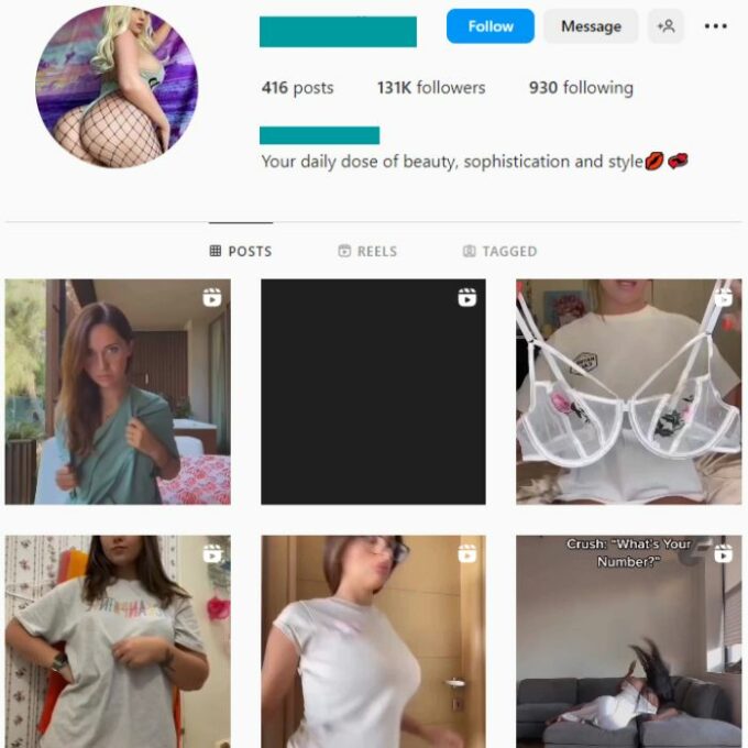 130K Babes Models Instagram Account for sale