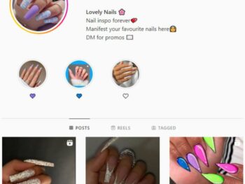 150K Beauty Nails Instagram Account for sale