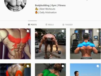 20K Bodybuilding Gym Instagram Account for sale