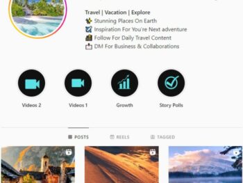 25K Travel Nature Instagram Account for sale