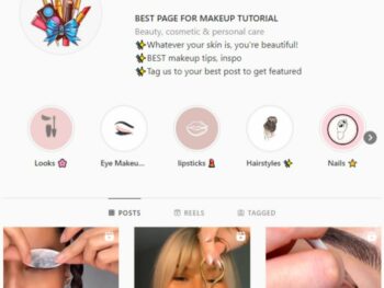 50K Beauty Makeup Instagram Account for sale