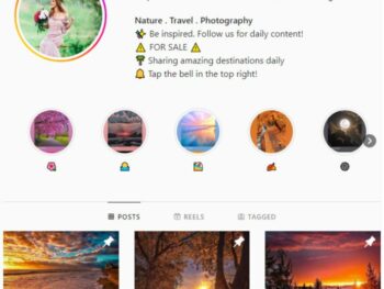 50K Travel Nature Instagram Account for sale