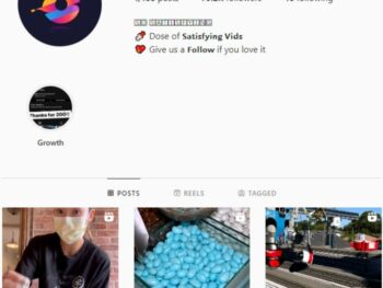 75K Viral Satisfying Instagram Account for sale