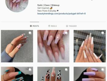 100K Beauty Nails Instagram Account for sale