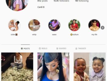 150K Cardi B Fan Instagram Account for sale