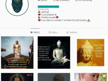15K Philosophical Quotes Instagram Account for sale