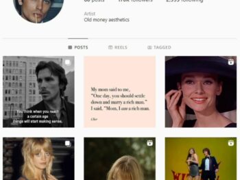 160K Vintage Aesthetics Instagram Account for sale