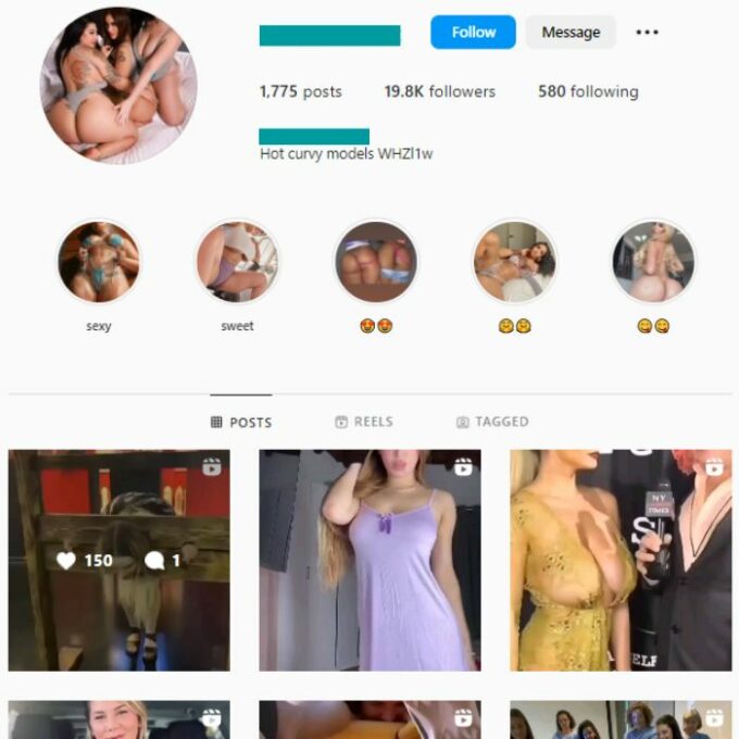 18K Babes Models Instagram Account for sale