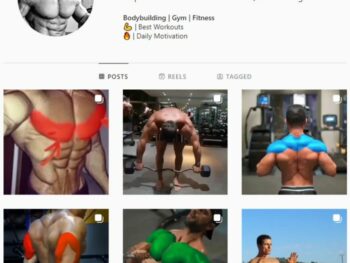 25K Male Fitness Gym Instagram Account for sale