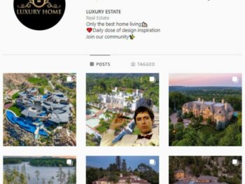 2K Luxury Homes Instagram Account for sale