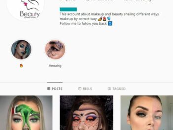 2K Makeup Beauty Instagram Account for sale