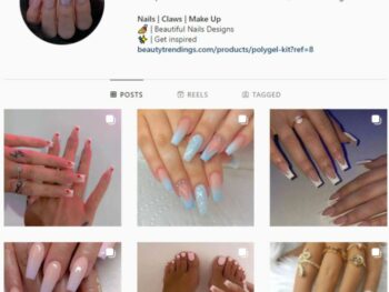 75K Fashion Nails Instagram Account for sale