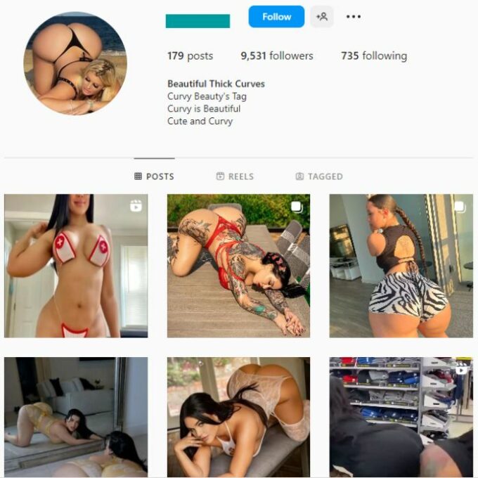 9K Babes Models Instagram Account for sale