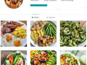 11K Healthy Foods Instagram Account for sale