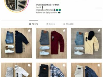 25K Men's Fashion Instagram Account for sale