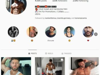 320K Men's Fashion Instagram Account for sale