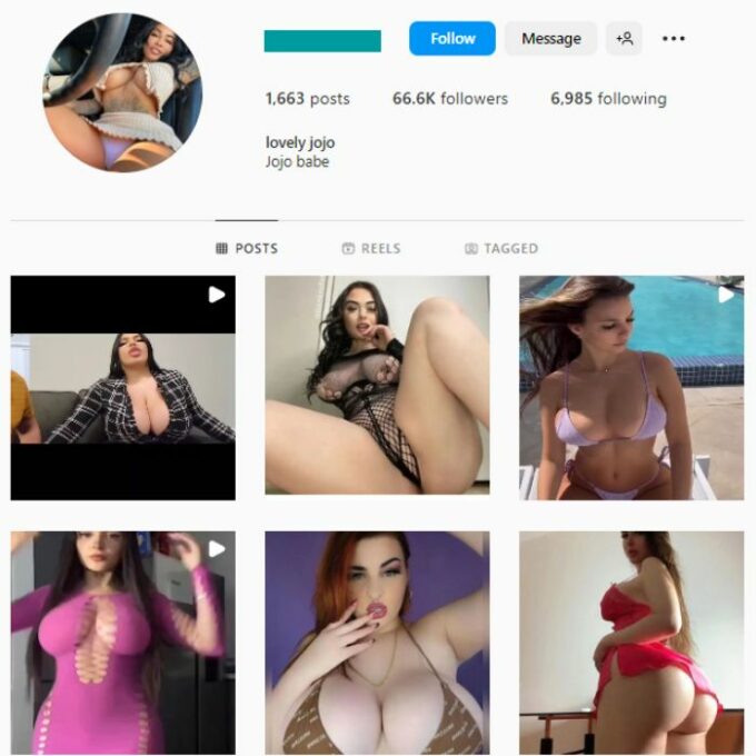 65K Babes Models Instagram Account for sale