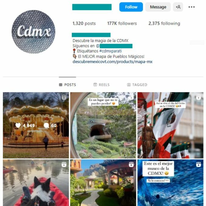 170K Travel Nature Instagram Account for sale