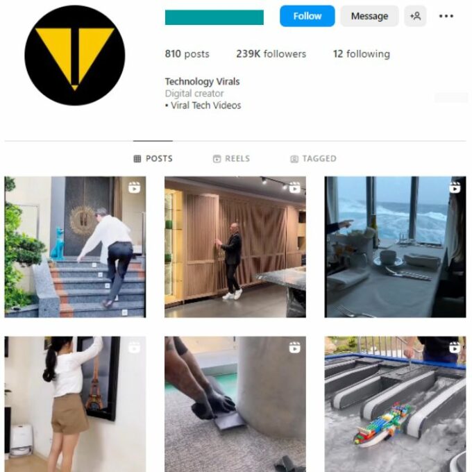 230K Smart Gadgets Instagram Account for sale