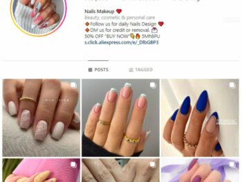 25K Beauty Nails Instagram Account for sale
