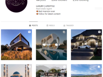 2K Luxury Homes Instagram Account for sale