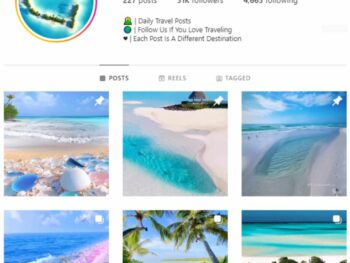 30K Travel Nature Instagram Account for sale