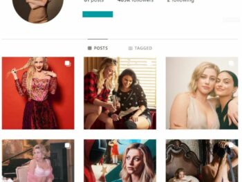 480K American Actress Fan Instagram Account for sale