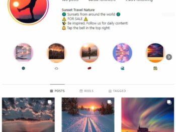 55K Travel Nature Instagram Account for sale