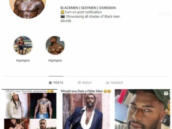 95K Black Men Instagram Account for sale