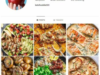 10K Healthy Food Instagram Account for sale