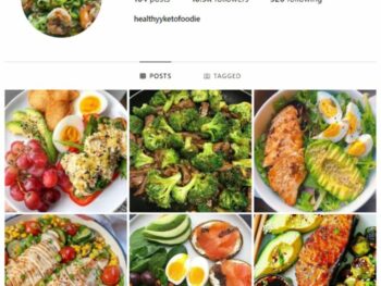 10K Keto Diet Food Instagram Account for sale