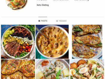 10K Keto Diet Food Instagram Account for sale